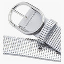 Rabanne H&M Metal-Mesh Leather Belt (mens) Silver