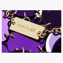 Rabanne H&M Frewin-Disc Crop Top Purple