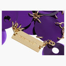 Rabanne H&M Sequin-Disc Mini Skirt Purple