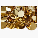 Rabanne H&M Sequined Flared Skirt Gold