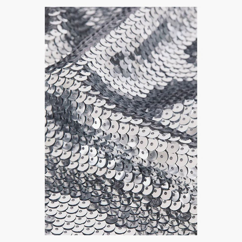 Rabanne H&M Sequined Shirt (Mens) Silver