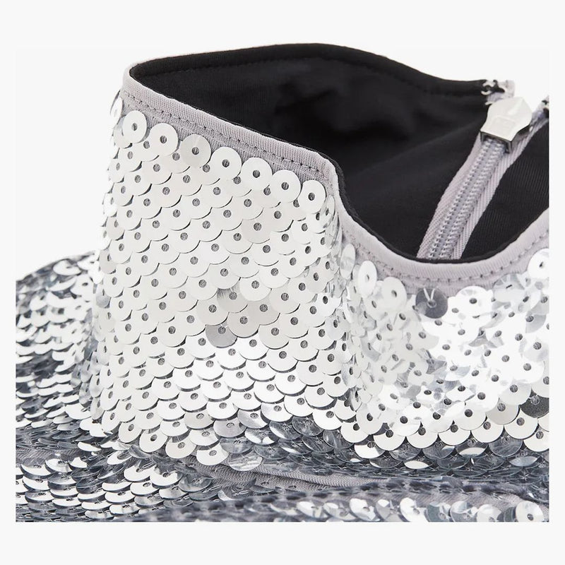 Rabanne H&M Sequined Shirt (Mens) Silver
