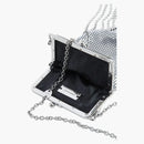 Rabanne H&M Small Metal-Mesh Bag with Fringe Silver