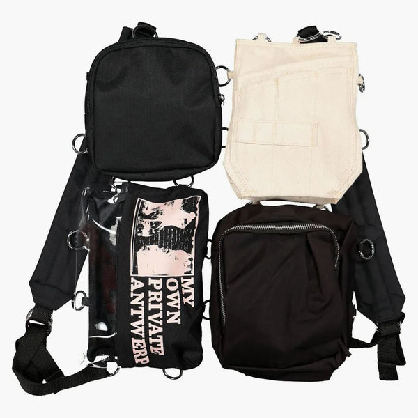 Raf Simons x Eastpak Pocketbag Loop Black/Beige