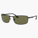 Ray-Ban RB3498 Gafas de sol Black/Green (RB3498)