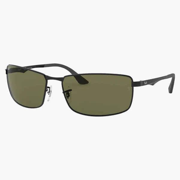 Ray-ban Rb3498 Sunglasses Black/green (rb3498)