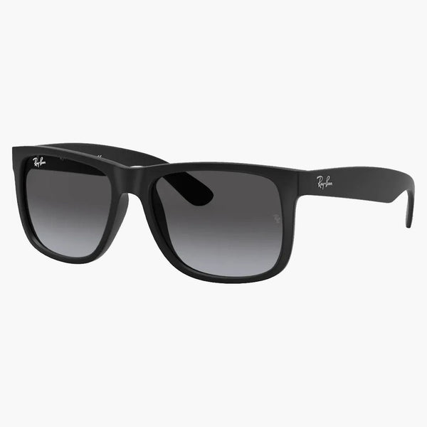 Ray-ban The Justin Sunglasses Black/grey Gradient (rb4165)