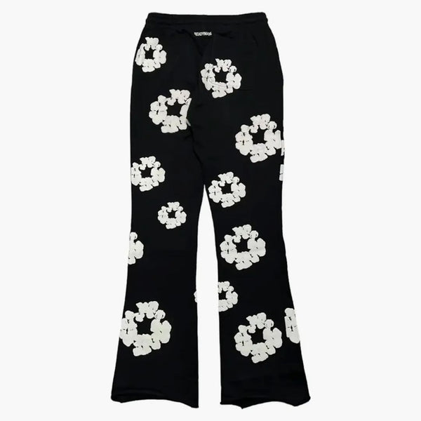 Readymade X Denim Tears Flare Sweatpants Black