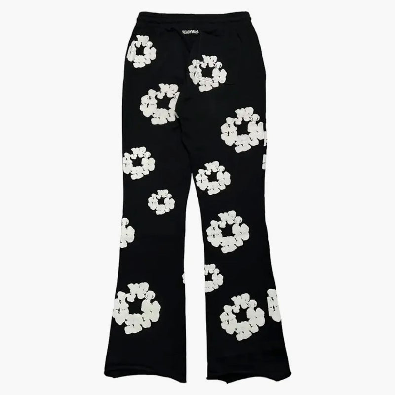 Readymade X Denim Tears Flare Sweatpants Black