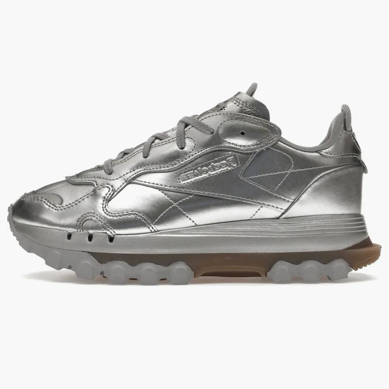 Reebok Classic Leather Cardi B Silver Metallic (Women's)