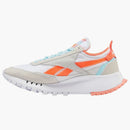 Reebok Classic Leather Legacy White Orange Flare (women's)