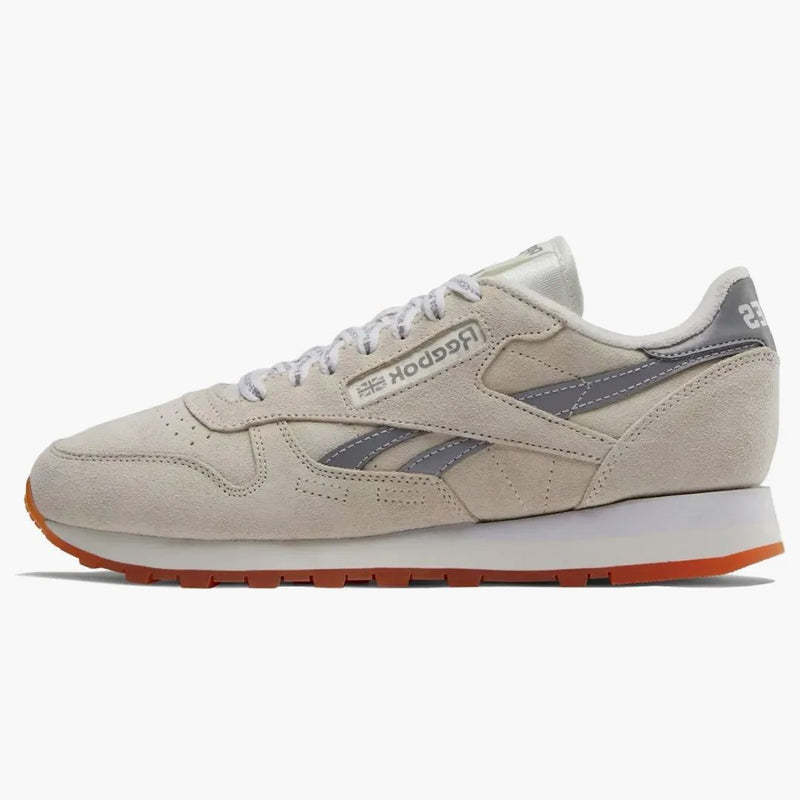 Reebok Classic Skórzane miejsca+twarze białe