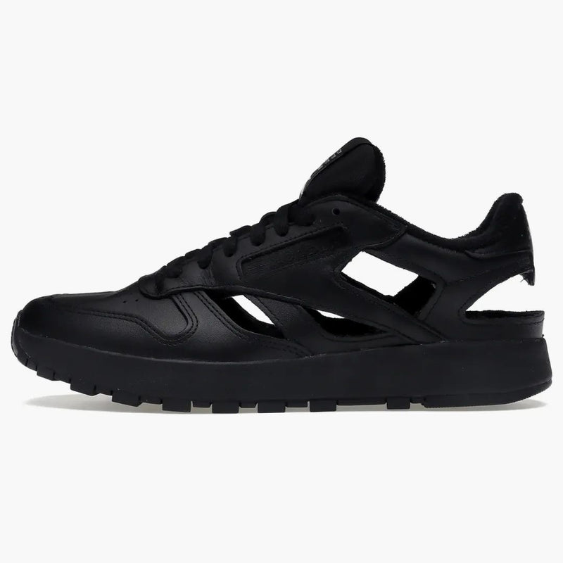 Classic Leather Tabi Decortique Reebok Classic Low Maison Margiela Black