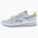 Reebok Classic Leather White Acid Yellow (women's)