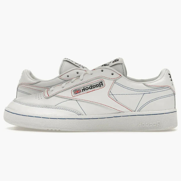 REEBOK CLUB C 85 BAPE WHITE Contrast Stitch