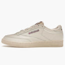 Reebok Club C 85 Chalk Alabaster Maroon