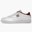 Reebok Club C 85 Crest White Burgundy