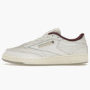 Reebok Club C 85 Packer Shoes Chalk White Maroon