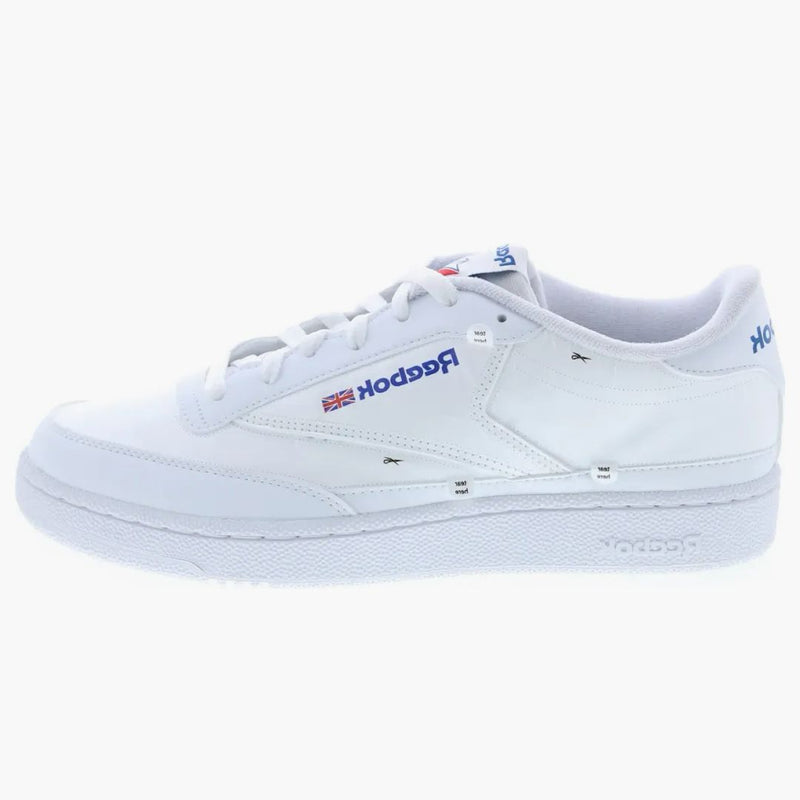 Reebok Club C 85 x u Blanco vector azul