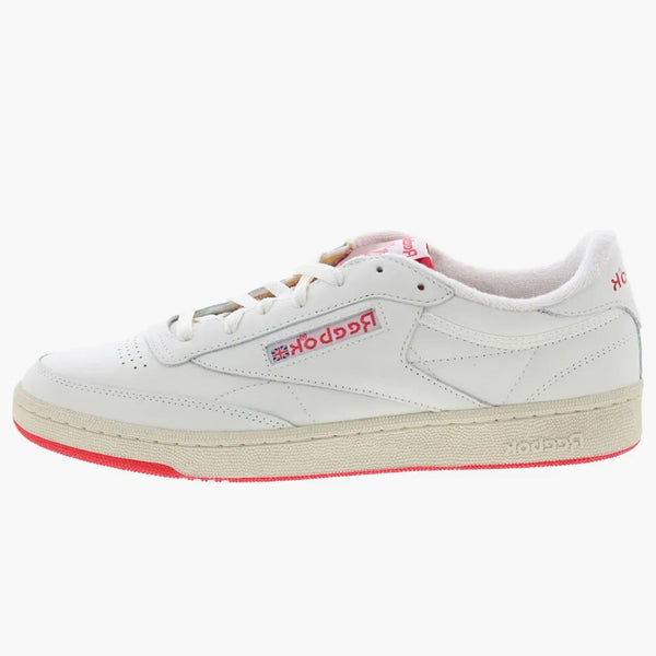 Reebok Club C 85 Vintage Chalk Vector Red Alabaster