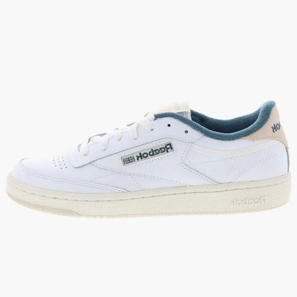 Reebok Club C 85 White Hoops Blue (femenino)