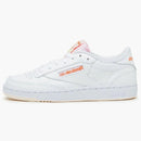 Reebok Club C 85 White Orange Flare (Women's)