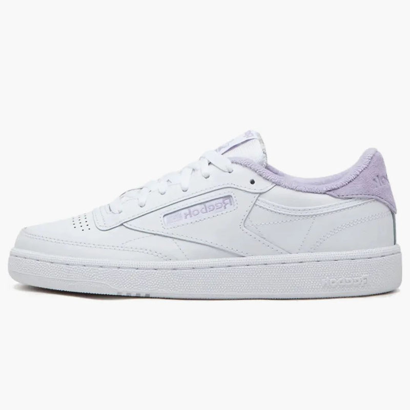 Reebok Club C 85 White Purple Oasis (Women's)