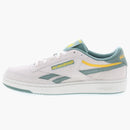 Reebok Club C Revenge Trek Green Classic Yellow Bone