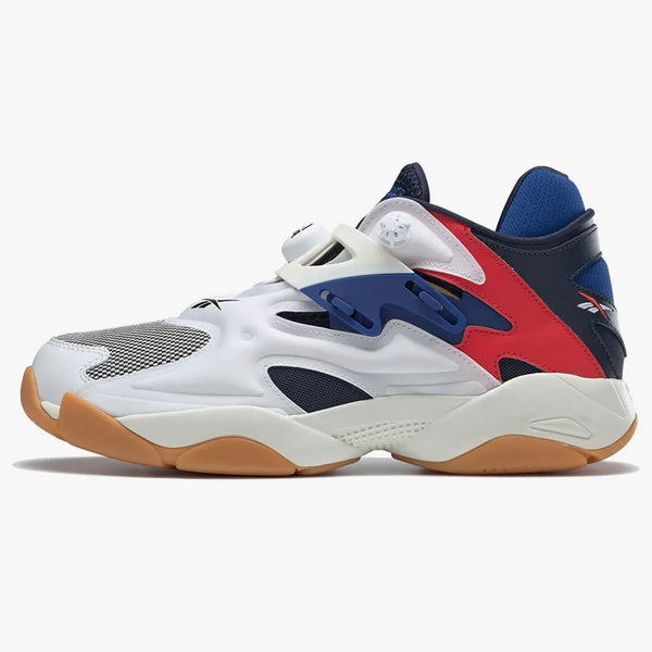 Reebok Pump Court White Navy Red