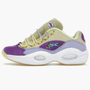 Reebok Question Low BBC Ice Cream Running Dog Yellow Purple
