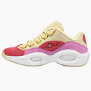 Reebok Question Low BBC Ice Cream Running Dog Yellow Red
