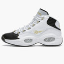 Reebok Question Mid Black Toe