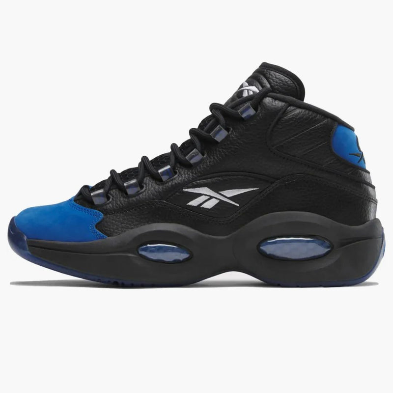 Reebok Question Mid Black And Blue