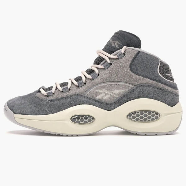 Reebok otázka střední šedá semiš
