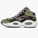 Reebok Otázka Mid Mita Sneakers X BAPE 1. camo
