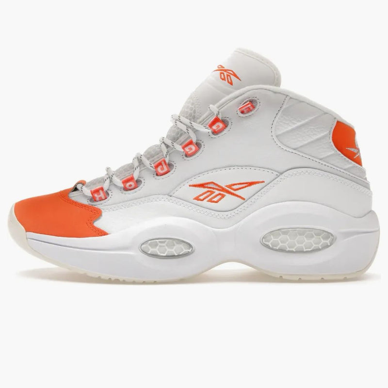 Reebok otázka v polovině oranžové špičky