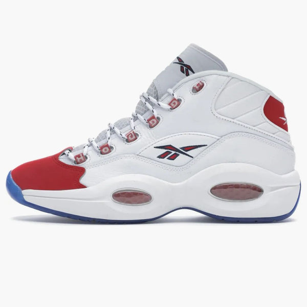 Reebok otázka v polovině červeného špičky 25. výročí
