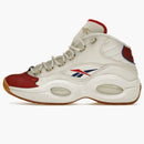 Reebok Question Mid White Red Blue