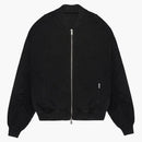 Represent blank bomber jacket vintage black