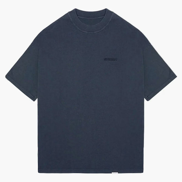 Represent blank överdimensionerad T-shirt vintage blå