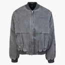 Represent Bomber Inset Sleeve Jacket Stained Black