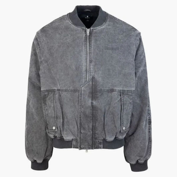 Represent Bomber Inset Sleeve Jacket färgad svart