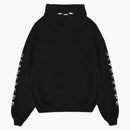 Represent bull terrier hoodie jet black
