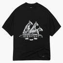 Represent bull terrier T-shirt jet black