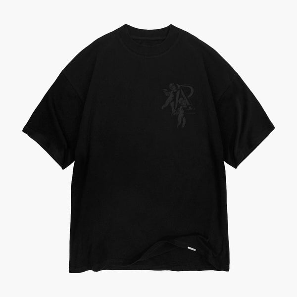 Represent Cherub Initial T-Shirt Jet Black