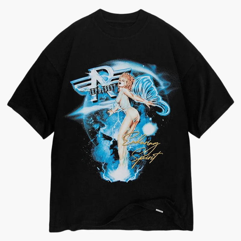 Represent Enduring Spirit T-shirt Off Black