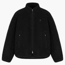Represent Fleece Zip Through Jacket Black