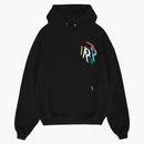 Represent initial assembly hoodie black