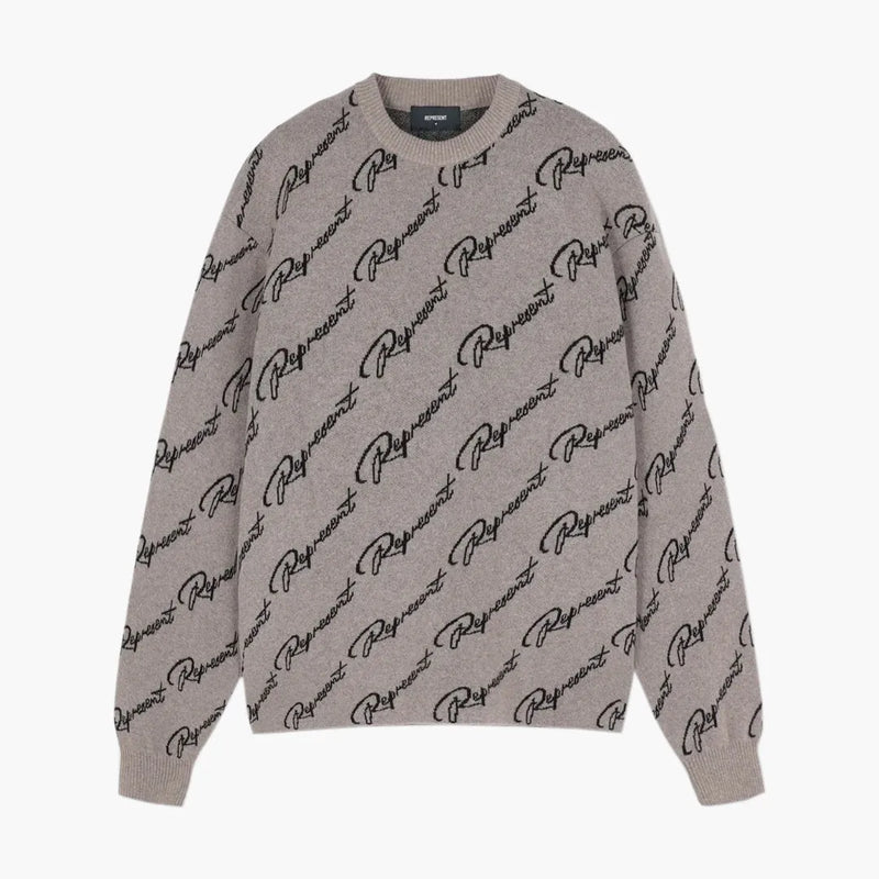 Represent Jaquard Sweater Hazel