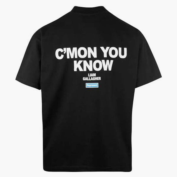 Represent Lg Maine Road T-shirt Off Black